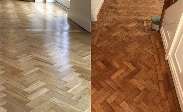 Ponçage de parquet — illustration du savoir-faire